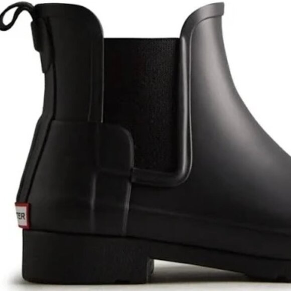 Hunter Refined Slim Fit Chelsea Boots – Size US 8 – Black - Picture 4 of 8